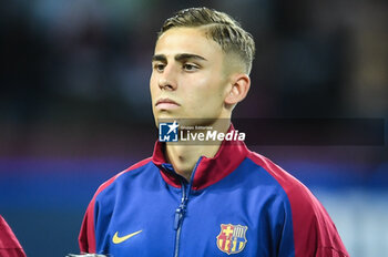 2024-10-23 - Fermin LOPEZ of Barcelona during the UEFA Champions League, League Phase MD3 football match between FC Barcelona and Bayern Munich on 23 October 2024 at Estadi Olimpic Lluis Companys in Barcelona, Spain - FOOTBALL - CHAMPIONS LEAGUE - FC BARCELONA V BAYERN MUNICH - UEFA CHAMPIONS LEAGUE - SOCCER