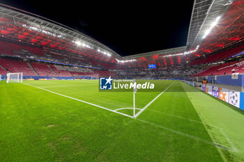 2024-10-23 - General stadium view inside the Red Bull Arena before the UEFA Champions League, League phase, Matchday 3 football match between RB Leipzig and Liverpool FC on 23 October 2024 at Red Bull Arena in Leipzig, Germany - FOOTBALL - CHAMPIONS LEAGUE - LEIPZIG V LIVERPOOL - UEFA CHAMPIONS LEAGUE - SOCCER