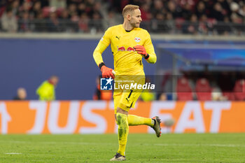 2024-10-23 - RB Leipzig goalkeeper Peter Gulacsi during the UEFA Champions League, League phase, Matchday 3 football match between RB Leipzig and Liverpool FC on 23 October 2024 at Red Bull Arena in Leipzig, Germany - FOOTBALL - CHAMPIONS LEAGUE - LEIPZIG V LIVERPOOL - UEFA CHAMPIONS LEAGUE - SOCCER