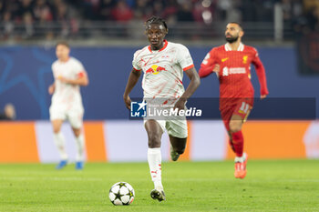 2024-10-23 - RB Leipzig midfielder Amadou Haidara during the UEFA Champions League, League phase, Matchday 3 football match between RB Leipzig and Liverpool FC on 23 October 2024 at Red Bull Arena in Leipzig, Germany - FOOTBALL - CHAMPIONS LEAGUE - LEIPZIG V LIVERPOOL - UEFA CHAMPIONS LEAGUE - SOCCER