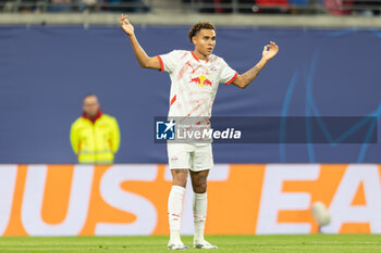 2024-10-23 - RB Leipzig midfielder Dani Olmo during the UEFA Champions League, League phase, Matchday 3 football match between RB Leipzig and Liverpool FC on 23 October 2024 at Red Bull Arena in Leipzig, Germany - FOOTBALL - CHAMPIONS LEAGUE - LEIPZIG V LIVERPOOL - UEFA CHAMPIONS LEAGUE - SOCCER