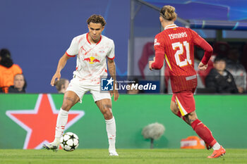 2024-10-23 - RB Leipzig midfielder Dani Olmo during the UEFA Champions League, League phase, Matchday 3 football match between RB Leipzig and Liverpool FC on 23 October 2024 at Red Bull Arena in Leipzig, Germany - FOOTBALL - CHAMPIONS LEAGUE - LEIPZIG V LIVERPOOL - UEFA CHAMPIONS LEAGUE - SOCCER