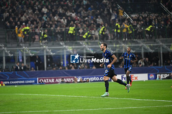 2024-11-06 - Marcus Thuram of Fc Inter celebrating after a penalty during the UEFA Champions League stage match Phase MD4 between Inter FC Internazionale and Arsenal FC, on 6 of November 2024, at Giuseppe Meazza San Siro Siro stadium in Milan, Italy - INTER - FC INTERNAZIONALE VS ARSENAL FC - UEFA CHAMPIONS LEAGUE - SOCCER