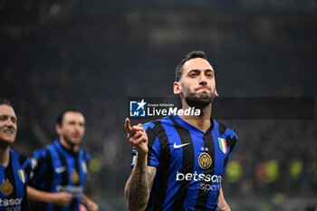 2024-11-06 - Marcus Thuram of Fc Inter celebrating after a penalty during the UEFA Champions League stage match Phase MD4 between Inter FC Internazionale and Arsenal FC, on 6 of November 2024, at Giuseppe Meazza San Siro Siro stadium in Milan, Italy - INTER - FC INTERNAZIONALE VS ARSENAL FC - UEFA CHAMPIONS LEAGUE - SOCCER