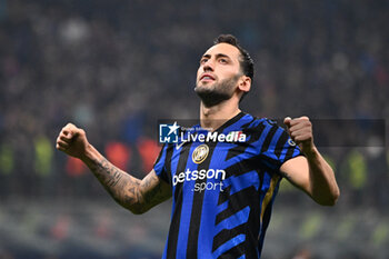 2024-11-06 - Marcus Thuram of Fc Inter celebrating after a penalty during the UEFA Champions League stage match Phase MD4 between Inter FC Internazionale and Arsenal FC, on 6 of November 2024, at Giuseppe Meazza San Siro Siro stadium in Milan, Italy - INTER - FC INTERNAZIONALE VS ARSENAL FC - UEFA CHAMPIONS LEAGUE - SOCCER