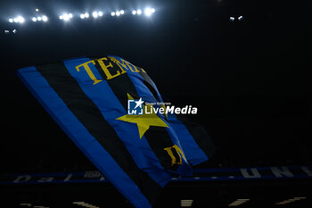 2024-11-06 - Fc Inter supporters during the UEFA Champions League stage match Phase MD4 between Inter FC Internazionale and Arsenal FC, on 6 of November 2024, at Giuseppe Meazza San Siro Siro stadium in Milan, Italy - INTER - FC INTERNAZIONALE VS ARSENAL FC - UEFA CHAMPIONS LEAGUE - SOCCER