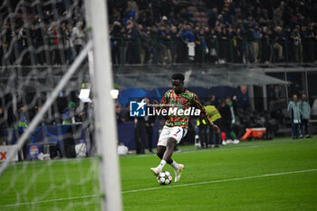 2024-11-06 - Bukayo Saka of Arsenal FC during the UEFA Champions League stage match Phase MD4 between Inter FC Internazionale and Arsenal FC, on 6 of November 2024, at Giuseppe Meazza San Siro Siro stadium in Milan, Italy - INTER - FC INTERNAZIONALE VS ARSENAL FC - UEFA CHAMPIONS LEAGUE - SOCCER