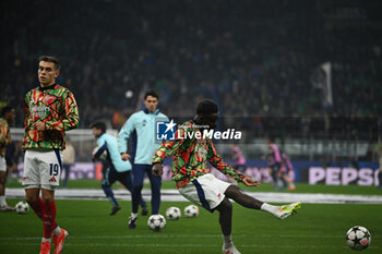 2024-11-06 - Bukayo Saka of Arsenal FC during the UEFA Champions League stage match Phase MD4 between Inter FC Internazionale and Arsenal FC, on 6 of November 2024, at Giuseppe Meazza San Siro Siro stadium in Milan, Italy - INTER - FC INTERNAZIONALE VS ARSENAL FC - UEFA CHAMPIONS LEAGUE - SOCCER