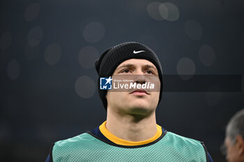 2024-11-06 - Nicolo Barella of Inter FC during the UEFA Champions League stage match Phase MD4 between Inter FC Internazionale and Arsenal FC, on 6 of November 2024, at Giuseppe Meazza San Siro Siro stadium in Milan, Italy - INTER - FC INTERNAZIONALE VS ARSENAL FC - UEFA CHAMPIONS LEAGUE - SOCCER