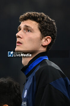 2024-11-06 - Benjamin Pavard of Inter FC during the UEFA Champions League stage match Phase MD4 between Inter FC Internazionale and Arsenal FC, on 6 of November 2024, at Giuseppe Meazza San Siro Siro stadium in Milan, Italy - INTER - FC INTERNAZIONALE VS ARSENAL FC - UEFA CHAMPIONS LEAGUE - SOCCER