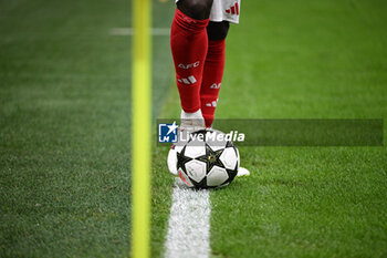 2024-11-06 - Match ball during the UEFA Champions League stage match Phase MD4 between Inter FC Internazionale and Arsenal FC, on 6 of November 2024, at Giuseppe Meazza San Siro Siro stadium in Milan, Italy - INTER - FC INTERNAZIONALE VS ARSENAL FC - UEFA CHAMPIONS LEAGUE - SOCCER