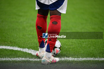 2024-11-06 - Bukayo Saka of Arsenal FC during the UEFA Champions League stage match Phase MD4 between Inter FC Internazionale and Arsenal FC, on 6 of November 2024, at Giuseppe Meazza San Siro Siro stadium in Milan, Italy - INTER - FC INTERNAZIONALE VS ARSENAL FC - UEFA CHAMPIONS LEAGUE - SOCCER