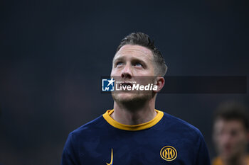 2024-11-06 - Piotr Zielinski of Inter FC during the UEFA Champions League stage match Phase MD4 between Inter FC Internazionale and Arsenal FC, on 6 of November 2024, at Giuseppe Meazza San Siro Siro stadium in Milan, Italy - INTER - FC INTERNAZIONALE VS ARSENAL FC - UEFA CHAMPIONS LEAGUE - SOCCER