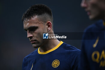 2024-11-06 - Lautaro Martinez of Inter FC during the UEFA Champions League stage match Phase MD4 between Inter FC Internazionale and Arsenal FC, on 6 of November 2024, at Giuseppe Meazza San Siro Siro stadium in Milan, Italy - INTER - FC INTERNAZIONALE VS ARSENAL FC - UEFA CHAMPIONS LEAGUE - SOCCER