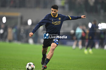 2024-11-06 - Mehdi Taremi of Arsenal FC during the UEFA Champions League stage match Phase MD4 between Inter FC Internazionale and Arsenal FC, on 6 of November 2024, at Giuseppe Meazza San Siro Siro stadium in Milan, Italy - INTER - FC INTERNAZIONALE VS ARSENAL FC - UEFA CHAMPIONS LEAGUE - SOCCER