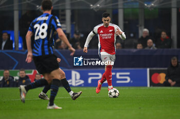 2024-11-06 - GABRIEL MARTINELLI of Arsenal FC during the UEFA Champions League stage match Phase MD4 between Inter FC Internazionale and Arsenal FC, on 6 of November 2024, at Giuseppe Meazza San Siro Siro stadium in Milan, Italy - INTER - FC INTERNAZIONALE VS ARSENAL FC - UEFA CHAMPIONS LEAGUE - SOCCER