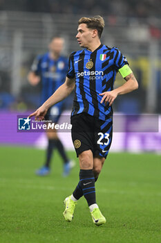 2024-11-06 - Nicolo Barella of FC Inter during the UEFA Champions League stage match Phase MD4 between Inter FC Internazionale and Arsenal FC, on 6 of November 2024, at Giuseppe Meazza San Siro Siro stadium in Milan, Italy - INTER - FC INTERNAZIONALE VS ARSENAL FC - UEFA CHAMPIONS LEAGUE - SOCCER