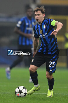 2024-11-06 - Nicolo Barella of FC Inter during the UEFA Champions League stage match Phase MD4 between Inter FC Internazionale and Arsenal FC, on 6 of November 2024, at Giuseppe Meazza San Siro Siro stadium in Milan, Italy - INTER - FC INTERNAZIONALE VS ARSENAL FC - UEFA CHAMPIONS LEAGUE - SOCCER