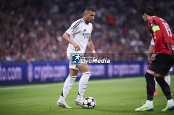 2024-11-05 - UEFA Champions League soccer match Real Madrid vs Milan at Santiago Bernabeu Stadium in Madrid, Spain 05 November 2024 Kylian Mbappe 900/Cordon Press - UEFA CHAMPIONS LEAGUE: REAL MADRID VS MILAN - UEFA CHAMPIONS LEAGUE - SOCCER