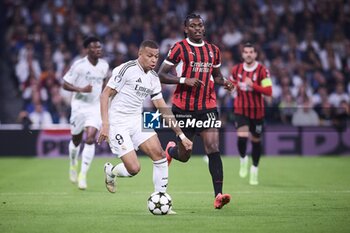 2024-11-05 - UEFA Champions League soccer match Real Madrid vs Milan at Santiago Bernabeu Stadium in Madrid, Spain 05 November 2024 Kylian Mbappe 900/Cordon Press - UEFA CHAMPIONS LEAGUE: REAL MADRID VS MILAN - UEFA CHAMPIONS LEAGUE - SOCCER