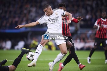 2024-11-05 - UEFA Champions League soccer match Real Madrid vs Milan at Santiago Bernabeu Stadium in Madrid, Spain 05 November 2024 Kylian Mbappe 900/Cordon Press - UEFA CHAMPIONS LEAGUE: REAL MADRID VS MILAN - UEFA CHAMPIONS LEAGUE - SOCCER