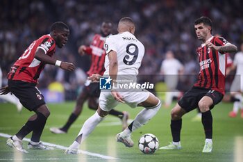 2024-11-05 - UEFA Champions League soccer match Real Madrid vs Milan at Santiago Bernabeu Stadium in Madrid, Spain 05 November 2024 Kylian Mbappe 900/Cordon Press - UEFA CHAMPIONS LEAGUE: REAL MADRID VS MILAN - UEFA CHAMPIONS LEAGUE - SOCCER