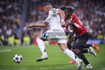 2024-11-05 - UEFA Champions League soccer match Real Madrid vs Milan at Santiago Bernabeu Stadium in Madrid, Spain 05 November 2024 Kylian Mbappe 900/Cordon Press - UEFA CHAMPIONS LEAGUE: REAL MADRID VS MILAN - UEFA CHAMPIONS LEAGUE - SOCCER