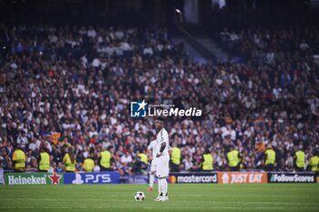 2024-11-05 - UEFA Champions League soccer match Real Madrid vs Milan at Santiago Bernabeu Stadium in Madrid, Spain 05 November 2024 Vinicius Jr 900/Cordon Press - UEFA CHAMPIONS LEAGUE: REAL MADRID VS MILAN - UEFA CHAMPIONS LEAGUE - SOCCER