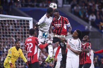 2024-11-05 - UEFA Champions League soccer match Real Madrid vs Milan at Santiago Bernabeu Stadium in Madrid, Spain 05 November 2024 Rudiger 900/Cordon Press - UEFA CHAMPIONS LEAGUE: REAL MADRID VS MILAN - UEFA CHAMPIONS LEAGUE - SOCCER