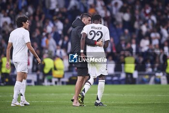 2024-11-05 - UEFA Champions League soccer match Real Madrid vs Milan at Santiago Bernabeu Stadium in Madrid, Spain 05 November 2024 Rudiger 900/Cordon Press - UEFA CHAMPIONS LEAGUE: REAL MADRID VS MILAN - UEFA CHAMPIONS LEAGUE - SOCCER