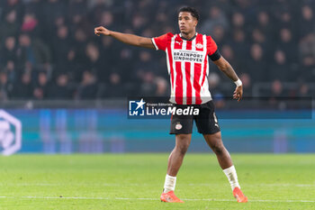 2024-11-05 - Ryan Flamingo of PSV during the UEFA Champions League, League Phase, football match between PSV Eindhoven and Girona FC on November 5, 2024 at Philips Stadion in Eindhoven, Netherlands - FOOTBALL - CHAMPIONS LEAGUE - PSV EINDHOVEN V GIRONA - UEFA CHAMPIONS LEAGUE - SOCCER