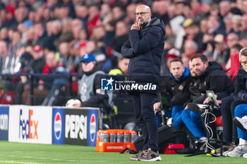 2024-11-05 - Coach Peter Bosz of PSV during the UEFA Champions League, League Phase, football match between PSV Eindhoven and Girona FC on November 5, 2024 at Philips Stadion in Eindhoven, Netherlands - FOOTBALL - CHAMPIONS LEAGUE - PSV EINDHOVEN V GIRONA - UEFA CHAMPIONS LEAGUE - SOCCER