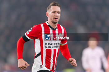 2024-11-05 - Luuk de Jong of PSV during the UEFA Champions League, League Phase, football match between PSV Eindhoven and Girona FC on November 5, 2024 at Philips Stadion in Eindhoven, Netherlands - FOOTBALL - CHAMPIONS LEAGUE - PSV EINDHOVEN V GIRONA - UEFA CHAMPIONS LEAGUE - SOCCER