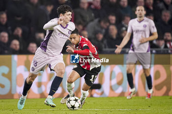 2024-11-05 - Ladislav Krejci of Girona during the UEFA Champions League, League Phase, football match between PSV Eindhoven and Girona FC on November 5, 2024 at Philips Stadion in Eindhoven, Netherlands - FOOTBALL - CHAMPIONS LEAGUE - PSV EINDHOVEN V GIRONA - UEFA CHAMPIONS LEAGUE - SOCCER