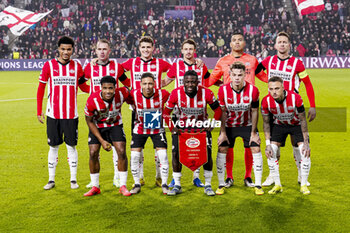 2024-11-05 - Team of PSV during the UEFA Champions League, League Phase, football match between PSV Eindhoven and Girona FC on November 5, 2024 at Philips Stadion in Eindhoven, Netherlands - FOOTBALL - CHAMPIONS LEAGUE - PSV EINDHOVEN V GIRONA - UEFA CHAMPIONS LEAGUE - SOCCER