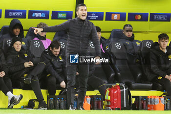 2024-11-05 - Head Coach Nuri Sahin of Borussia Dortmund during the UEFA Champions League, League phase, Matchday 4 football match between Borussia Dortmund and Sturm Graz on 5 November 2024 at Signal Iduna Park in Dortmund, Germany - FOOTBALL - CHAMPIONS LEAGUE - BORUSSIA DORTMUND V STURM GRAZ - UEFA CHAMPIONS LEAGUE - SOCCER