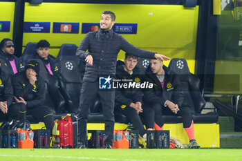 2024-11-05 - Head Coach Nuri Sahin of Borussia Dortmund during the UEFA Champions League, League phase, Matchday 4 football match between Borussia Dortmund and Sturm Graz on 5 November 2024 at Signal Iduna Park in Dortmund, Germany - FOOTBALL - CHAMPIONS LEAGUE - BORUSSIA DORTMUND V STURM GRAZ - UEFA CHAMPIONS LEAGUE - SOCCER