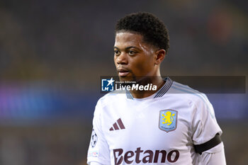 2024-11-06 - Aston Villa midfielder Leon Bailey during the UEFA Champions League, League phase, Matchday 4 football match between Club Brugge and Aston Villa on 6 November 2024 at Jan Breydel Stadion in Brugge, Belgium - FOOTBALL - CHAMPIONS LEAGUE - CLUB BRUGGE V ASTON VILLA - UEFA CHAMPIONS LEAGUE - SOCCER