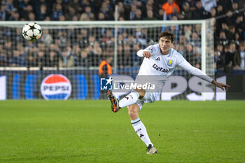 2024-11-06 - Aston Villa defender Pau Torres during the UEFA Champions League, League phase, Matchday 4 football match between Club Brugge and Aston Villa on 6 November 2024 at Jan Breydel Stadion in Brugge, Belgium - FOOTBALL - CHAMPIONS LEAGUE - CLUB BRUGGE V ASTON VILLA - UEFA CHAMPIONS LEAGUE - SOCCER