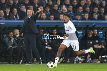 2024-11-06 - Aston Villa midfielder Leon Bailey during the UEFA Champions League, League phase, Matchday 4 football match between Club Brugge and Aston Villa on 6 November 2024 at Jan Breydel Stadion in Brugge, Belgium - FOOTBALL - CHAMPIONS LEAGUE - CLUB BRUGGE V ASTON VILLA - UEFA CHAMPIONS LEAGUE - SOCCER