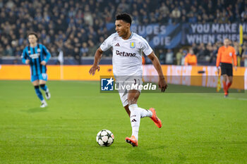 2024-11-06 - Aston Villa forward Ollie Watkins during the UEFA Champions League, League phase, Matchday 4 football match between Club Brugge and Aston Villa on 6 November 2024 at Jan Breydel Stadion in Brugge, Belgium - FOOTBALL - CHAMPIONS LEAGUE - CLUB BRUGGE V ASTON VILLA - UEFA CHAMPIONS LEAGUE - SOCCER