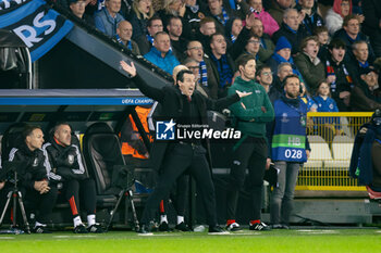 2024-11-06 - Aston Villa manager Unai Emery during the UEFA Champions League, League phase, Matchday 4 football match between Club Brugge and Aston Villa on 6 November 2024 at Jan Breydel Stadion in Brugge, Belgium - FOOTBALL - CHAMPIONS LEAGUE - CLUB BRUGGE V ASTON VILLA - UEFA CHAMPIONS LEAGUE - SOCCER