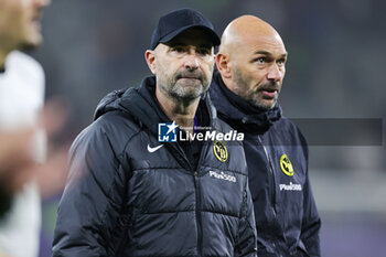 2024-11-06 - Coach Joel Magnin of Young Boys Bern during the UEFA Champions League, League phase, Matchday 4 football match between Shakhtar Donetsk and Young Boys Bern on 6 November 2024 at Veltins-Arena in Gelsenkirchen, Germany - FOOTBALL - CHAMPIONS LEAGUE - SHAKHTAR DONETSK V YOUNG BOYS - UEFA CHAMPIONS LEAGUE - SOCCER