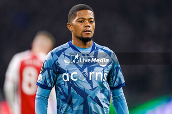 2024-03-07 - Leon Bailey of Aston Villa during the UEFA Europa Conference League, Round of 16, 1st leg football match between AFC Ajax and Aston Villa FC on March 7, 2024 at Johan Cruijff ArenA in Amsterdam, Netherlands - FOOTBALL - CONFERENCE LEAGUE - AJAX V ASTON VILLA - UEFA CONFERENCE LEAGUE - SOCCER