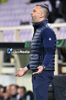 2024-03-14 - ACF Fiorentina's assistant coach Daniel Niccolini - ACF FIORENTINA VS MACCABI HAIFA FC - UEFA CONFERENCE LEAGUE - SOCCER