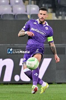2024-03-14 - ACF Fiorentina's defender Cristiano Biraghi - ACF FIORENTINA VS MACCABI HAIFA FC - UEFA CONFERENCE LEAGUE - SOCCER