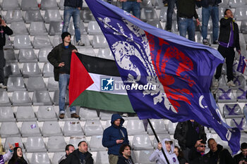 2024-03-14 - A Palestine flag - ACF FIORENTINA VS MACCABI HAIFA FC - UEFA CONFERENCE LEAGUE - SOCCER