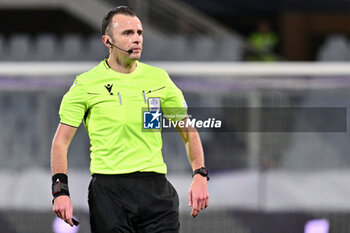 2024-03-14 - Irfan Peljto (referee) - ACF FIORENTINA VS MACCABI HAIFA FC - UEFA CONFERENCE LEAGUE - SOCCER
