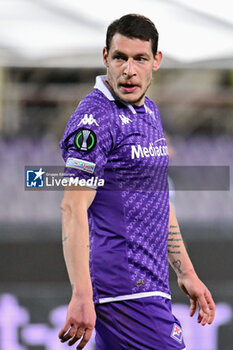 2024-03-14 - ACF Fiorentina's forward Andrea Belotti - ACF FIORENTINA VS MACCABI HAIFA FC - UEFA CONFERENCE LEAGUE - SOCCER