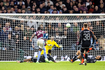2024-03-14 - Aston Villa forward Jhon Duran (24) scores a goal 3-0 during the UEFA Europa Conference League, Round of 16, 2nd leg football match between Aston Villa and Ajax on 14 March 2024 at Villa Park in Birmingham, England - FOOTBALL - CONFERENCE LEAGUE - ASTON VILLA V AJAX - UEFA CONFERENCE LEAGUE - SOCCER